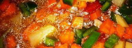 овощной суп с фрикадельками. Шаг 8