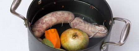 польский суп журек в хлебе. Шаг 4