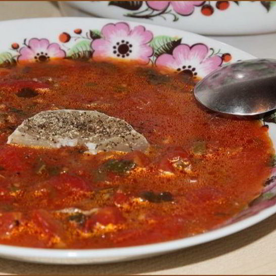 Рецепт пряного томатного супа