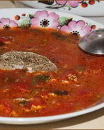 Пряный томатный суп