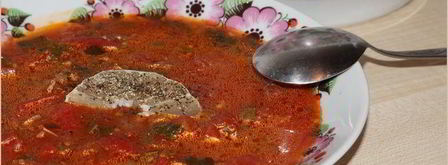 пряный томатный суп. Шаг 6