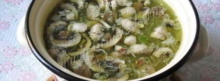 рассольник с грибами. Шаг 8