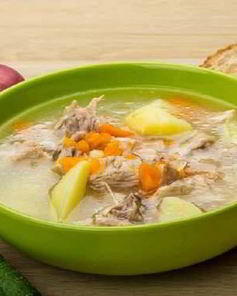 Рассольник с курицей