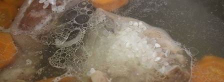 рисовый суп с бараниной и курицей. Шаг 4