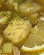 Рыбный суп из зубатки