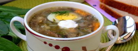 щавелевый суп с капустой и шампиньонами. Шаг 6