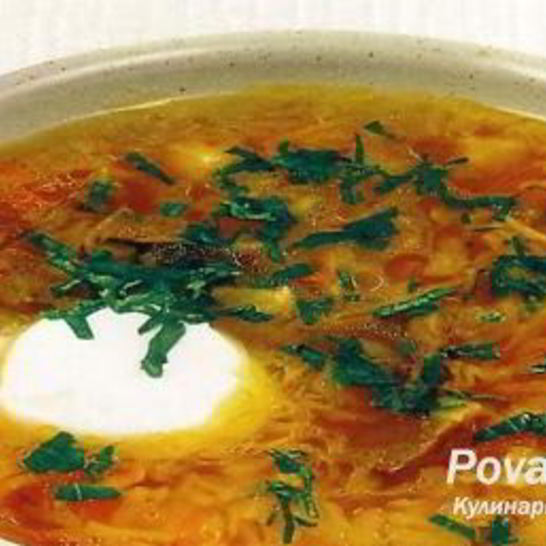 Рецепт щей из квашеной капусты с грибами