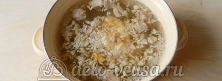 щи из квашеной капусты. Шаг 2