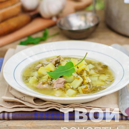 Рецепт щей из щавеля