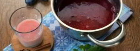 сливовый суп с ревенем. Шаг 4