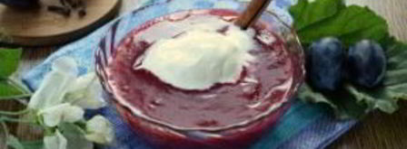 сливовый суп с ревенем. Шаг 5