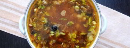 грибная сборная солянка. Шаг 14