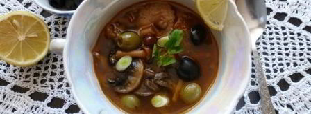 грибная сборная солянка. Шаг 15