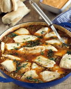 Классическая рыбная солянка