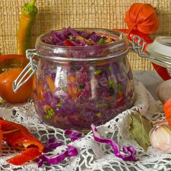 Рецепт овощной солянки на зиму