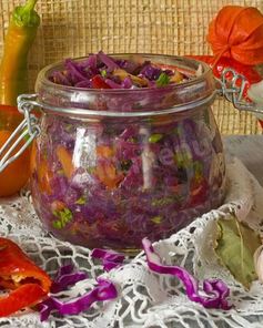 Овощная солянка на зиму