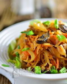 Постная солянка из квашеной капусты