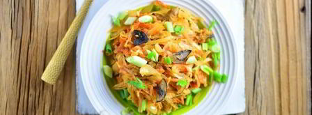 постная солянка из квашеной капусты. Шаг 9