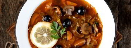 постная солянка из свежей капусты. Шаг 14