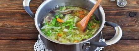 постная солянка из свежей капусты. Шаг 9