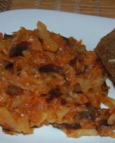 Постная солянка в мультиварке