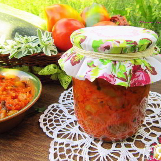 Рецепт солянки из кабачков