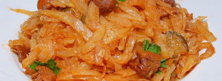 солянка из капусты с грибами. Шаг 7