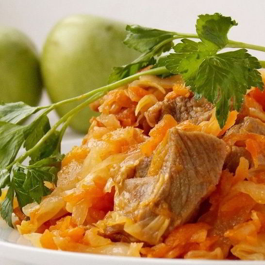 Рецепт солянки из капусты с мясом