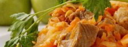 солянка из капусты с мясом. Шаг 9