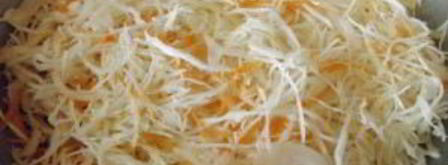 солянка из свежей капусты с грибами. Шаг 4