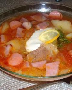 Солянка мясная