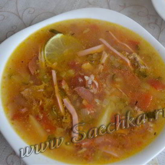 Рецепт солянки по-домашнему