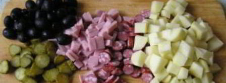 солянка с грибами в мультиварке. Шаг 3