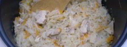 солянка с курицей и капустой. Шаг 6