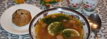 солянка сборная с колбасой. Шаг 8