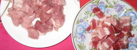 солянка тушеная свиная с вешенками. Шаг 4