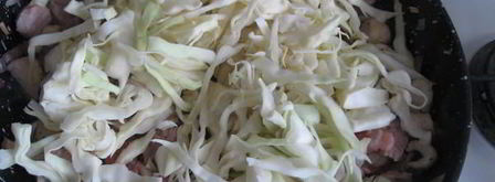 солянка тушеная свиная с вешенками. Шаг 6