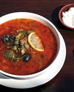 Солянка в мультиварке