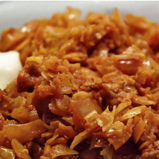 Рецепт вкусной солянки из капусты