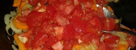 суп из баранины с помидорами и рисом. Шаг 4