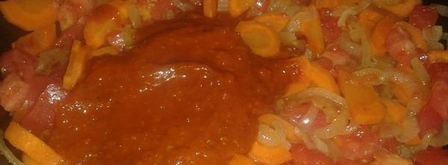 суп из баранины с помидорами и рисом. Шаг 5