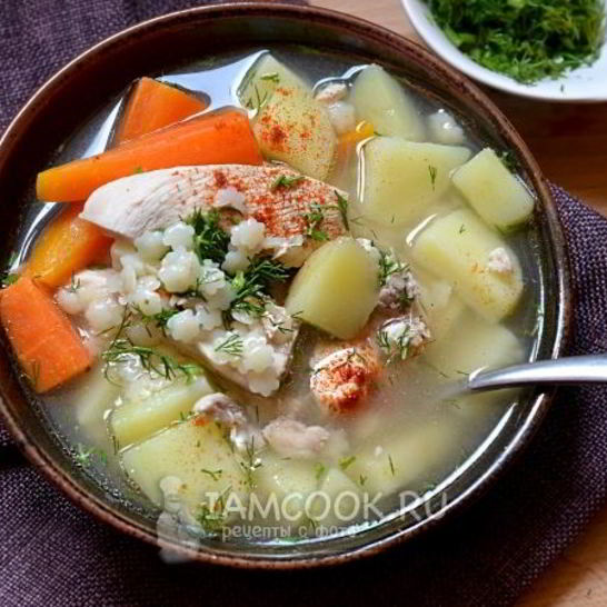 Рецепт супа из куриной грудки