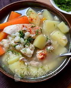 Суп из куриной грудки