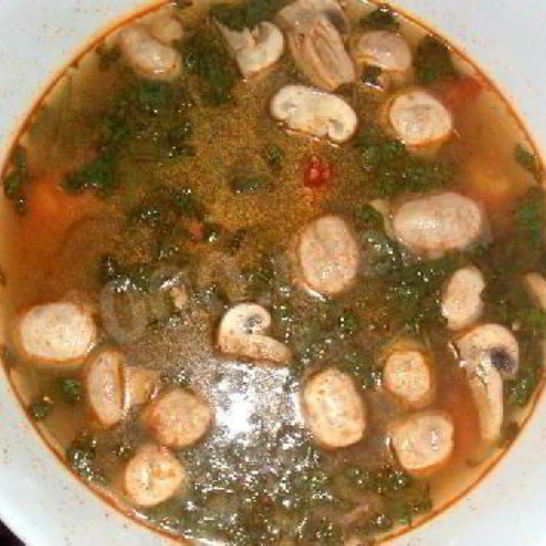 Рецепт супа из мидий без картошки