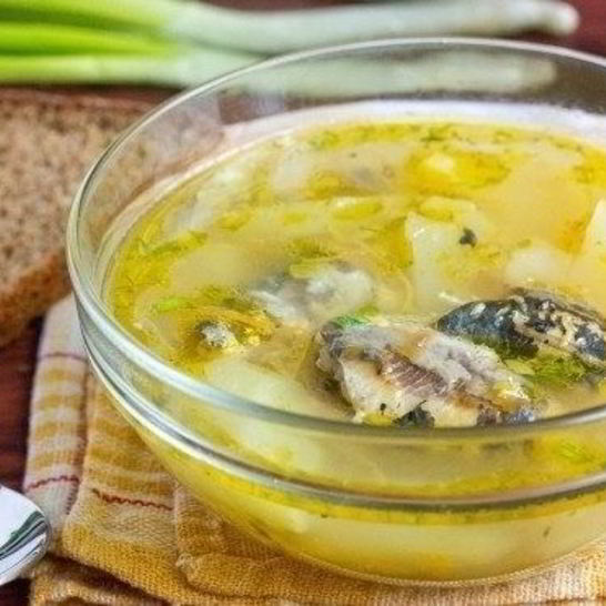 Рецепт супа из сардины