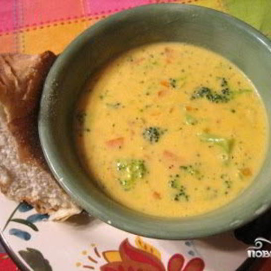 Рецепт супа-крема сырного с курицей