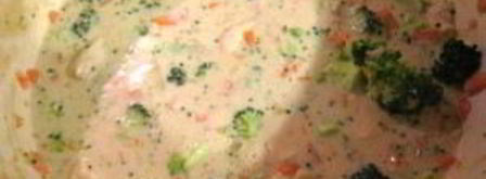 суп-крем сырный с курицей. Шаг 3