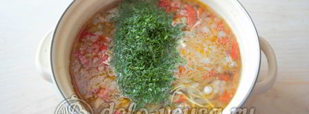 суп-лапша с мясом. Шаг 8