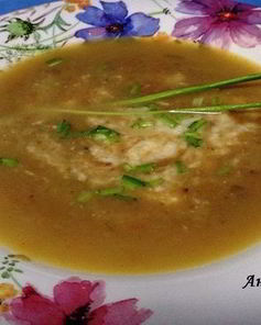 Бархатистый каштановый суп-пюре с сельдереем