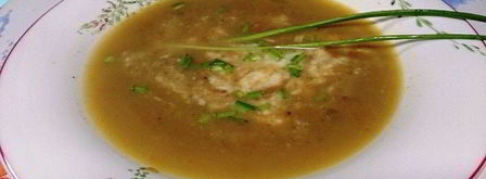 бархатистый каштановый суп-пюре с сельдереем. Шаг 6